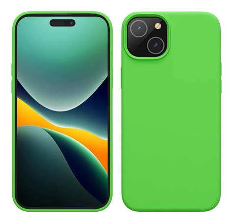 Silicone Iphone 15 Case Lime Caseface