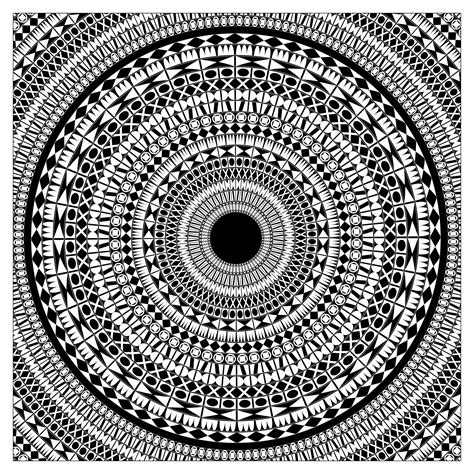 Incredible Mandala To Color Mandalas With Geometric Patterns 100