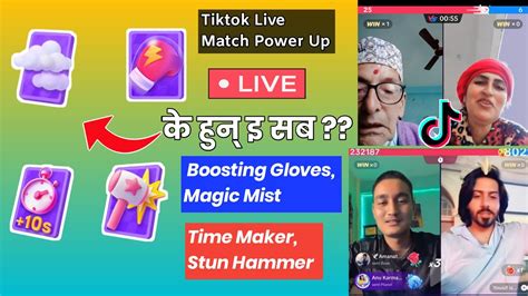 What Is Boosting Gloves Magic Mist Time Maker Stunt Hammer In Live