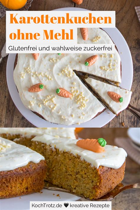 Saftiger Karottenkuchen Ohne Zucker