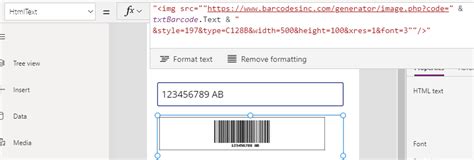 Power Apps Guide General How To Display Barcodes Power Apps Guide