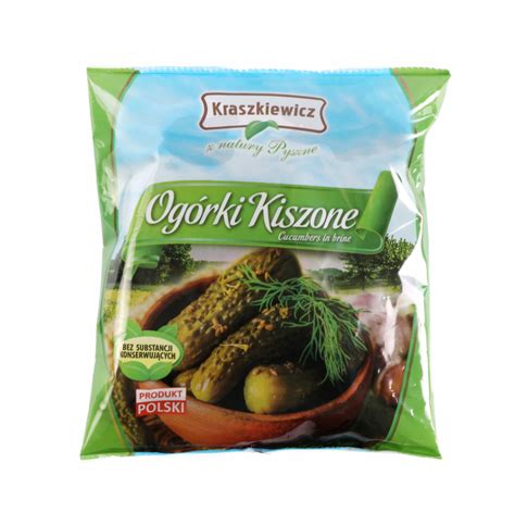 Ogórki kiszone 400 700g Kraszkiewicz