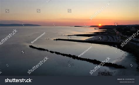 Aerial View Salthill Promenade Sunset Galway Stock Photo 2228586259 ...