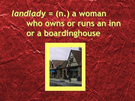 “the Landlady” By Roald Dahl Ppt Download