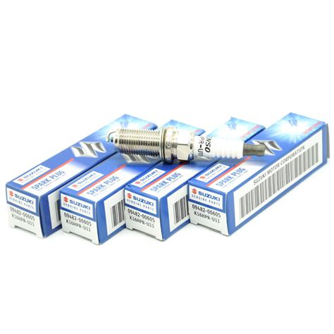Комплект свечей зажигания Suzuki 0948200605_4 - купить по выгодным ...