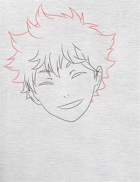 How To Draw Hinata From Haikyuu Step By Step Storiespub