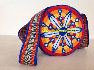 Mochila Feather Pattern By Marion Verloop Wayuu Bags Pattern