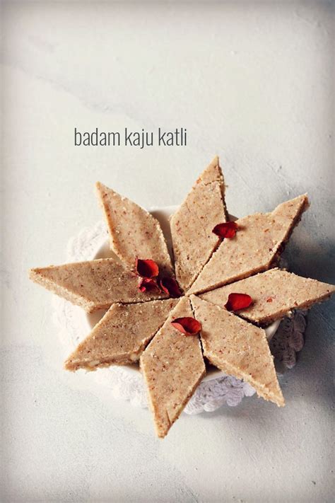 Badam Kaju Katli Recipe Easy Quick And Tasty Badam Kaju Barfi Recipe