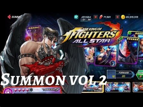 Tekken Collab Vol 2 Character Summon Devil Jin Kof Allstar X Tekken