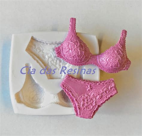 Molde Forma De Silicone De Lingerie Cav Diferentes