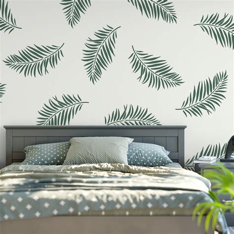 Wall Stencil Kitchen Leaf Wall Stencil Wall Stencil Designs Wall