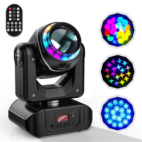 U King W Led Moving Head Rotating Facet Prism Dj Stage Lights With