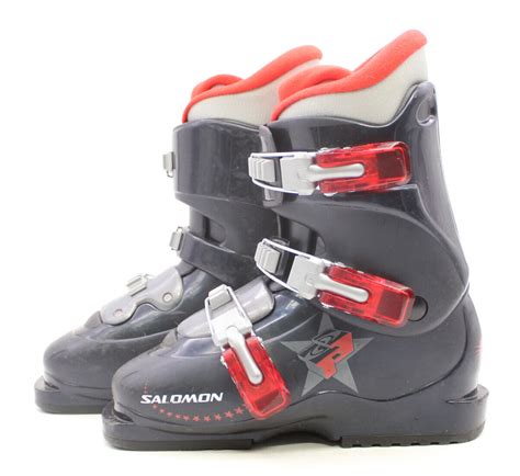 Salomon Performa T3 Junior Ski Boots Size 4 Mondo 22 Used EBay