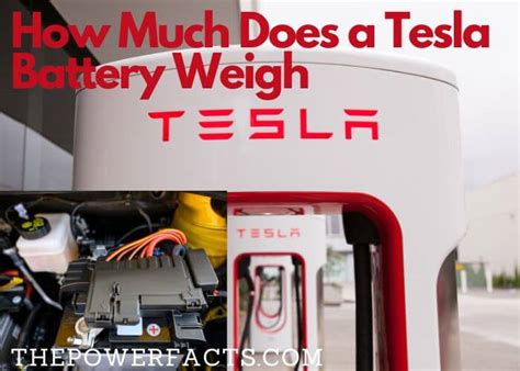 How Much Does a Tesla Battery Weigh (Tesla Battery Cost )