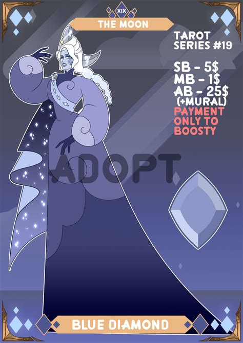 Su Adopt Blue Diamond The Moon Closed By Tenebris Caeli On Deviantart