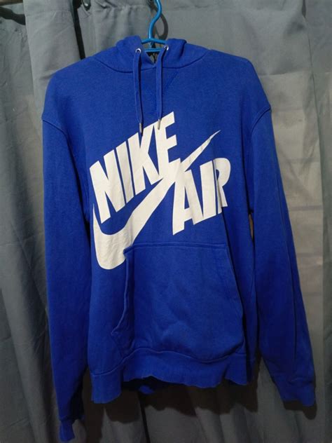 Nike Air Royal Blue Hoodie Mens Fashion Coats Jackets And Outerwear On Carousell