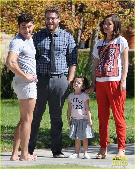 Zac Efron Films 'Neighbors 2' Scenes in Short Shorts Alongside Chloe ...