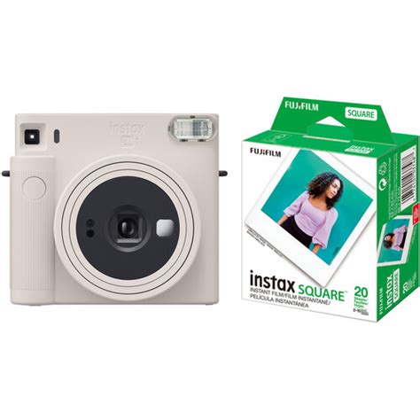 Fujifilm Instax Square Sq Instant Film Camera With Film Kit