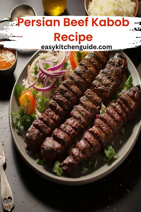 Persian Beef Kabob Recipe Easy Kitchen Guide