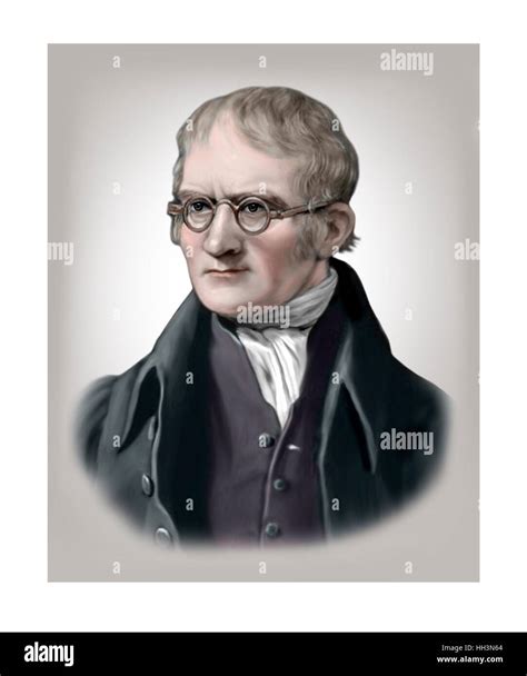 John Dalton 1766 1844 Chimico Fisico Meteorologo Foto Stock Alamy