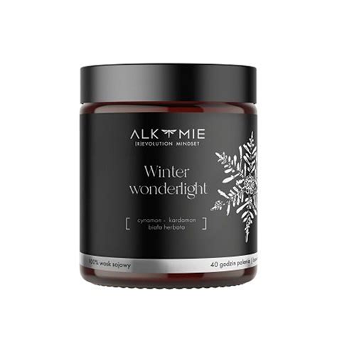 Wieca Sojowa Winter Wonderlight Alkmie