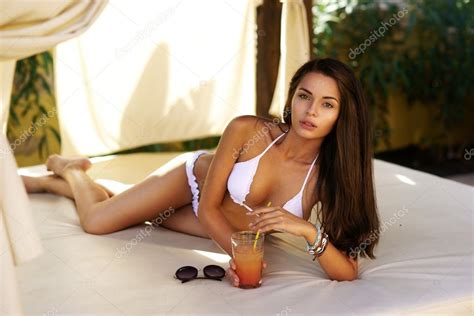 Pretty Woman In Sexy Bikini Stock Photo By Dmitry Tsvetkov