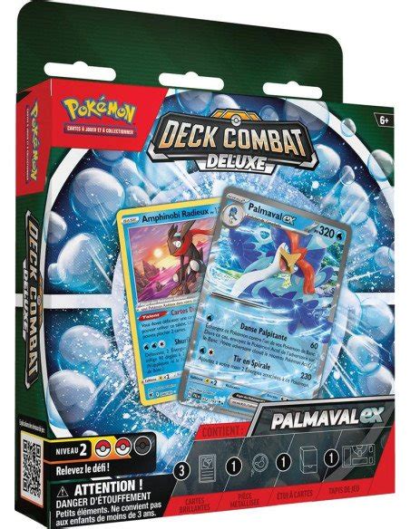 Pokémon Deck de Combat Deluxe Palmaval Les Gentlemen du Jeu