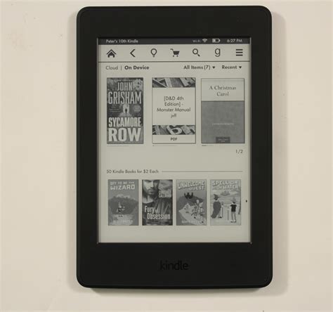 Amazon Kindle Paperwhite 3 Review - Good e-Reader