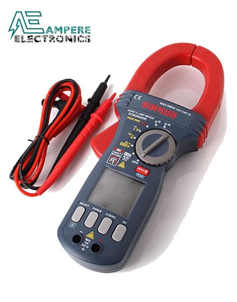 Dcm Dr Digital Clamp Meter Dc Ac True Rms Sanwa Ampere Electronics