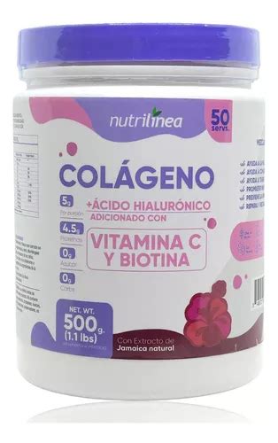 Col Geno Hidrolizado Biotina A Hialur Nico Grs Jamaica Env O Gratis