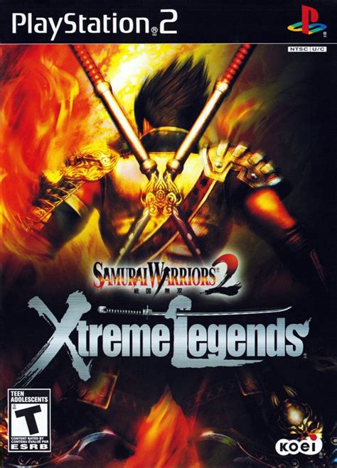 Samurai Warriors 2 Xtreme Legends 2007 PlayStation 2 Box Cover Art