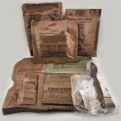 MRE Ready To Eat BBQ Beef Sandwich Meal 2 By Allgo Outdoors EBay