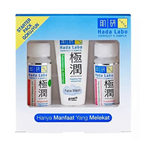 Jual Hada Labo Gokujyun Starter Pack 20 GR Original