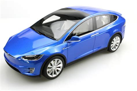 1/18 LS Collectibles Tesla Model X (Blue) - LIVECARMODEL.com