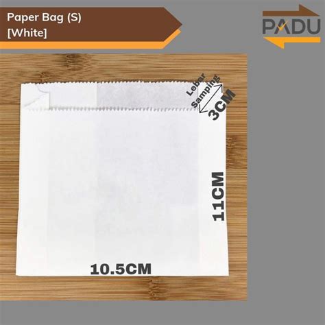 Jual Paper Bag Size S Kantong Kertas Ukuran S 100 Pcs Di Lapak Padu