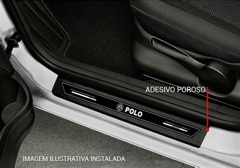 Jogo Soleira Premium Elegance Volkswagem Polo Portas