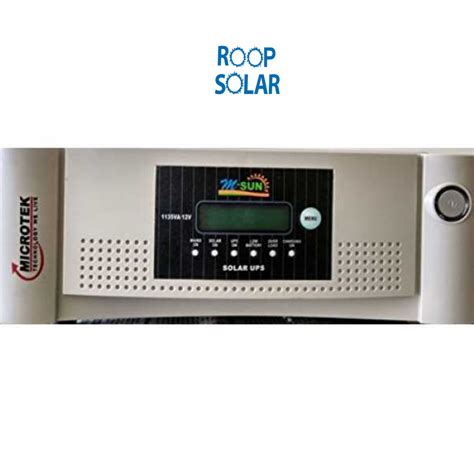 Microtek Solar Inverter MSUN 1135 VA Off Grid At Rs 6700 00 Solar