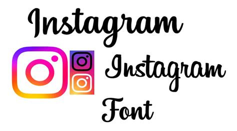 Instagram Font | Free Fonts Vault