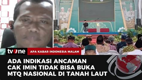 Klarifikasi Bupati Tanah Laut Soal Ancaman Cak Imin Buka Mtq