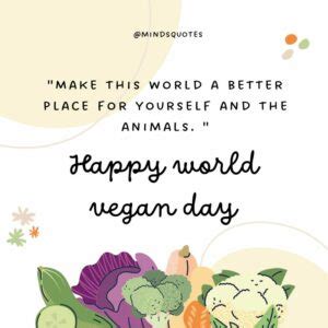 57 Famous World Vegan Day Quotes Wishes Messages