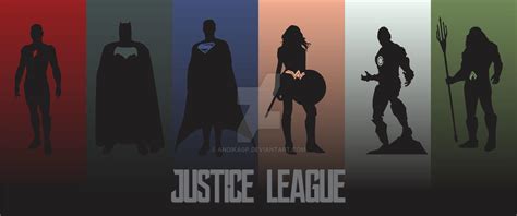 Justice League Silhouette Poster by andikagp on DeviantArt