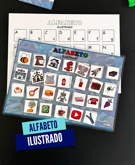 Alfabeto Ilustrado Recursos Pedagogicos Andr Ia Costa