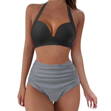 Vbarhmqrt Female Womens Swimsuits Piece New Split Swimsuit