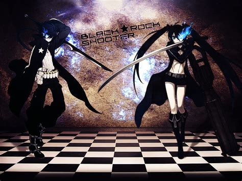 Black Rock Shooter Kaito And Miku