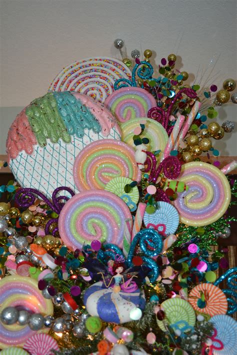 Candyland Christmas Tree Decor