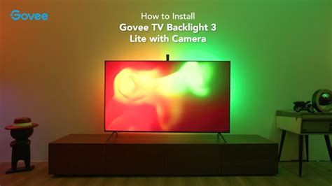 How To Install Govee Tv Backlight Lite Youtube