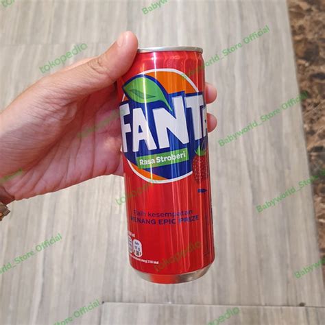 Jual Fanta Minuman Kaleng Soda Rasa Strawberry Ml Kota Medan