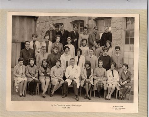 Photo De Classe Terminale Sciences Ex De 1965 Lycée Classique Et