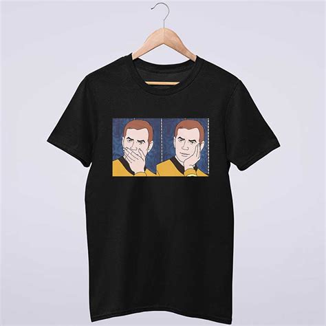 Star Trek Surprised Meme The Animated Series Kirk T Shirt Offerchic