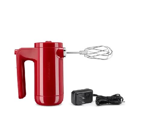 KitchenAid Cordless Hand Mixer 5KHMB732EER Empire Red – Aghasarkissian